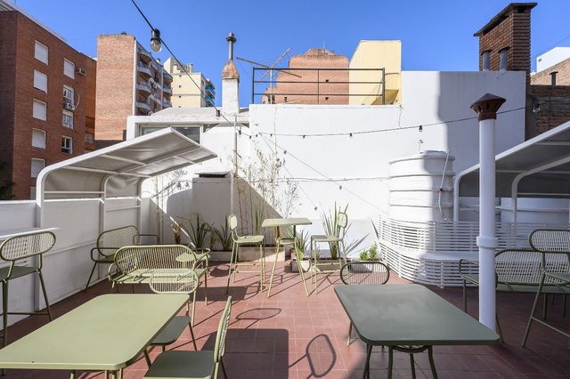 Iluminación de la terraza